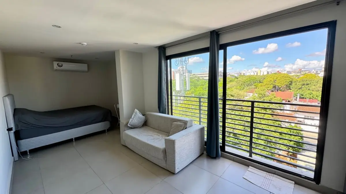 Monoambiente en Edificio Marsella, 34m², en Venta en Las Mercedes, Asunción