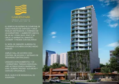 Departamento de 1 dormitorio en Venta en Carmelitas, Asunción