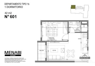 1 Bedroom Apartment for Sale in Primer Barrio, Luque