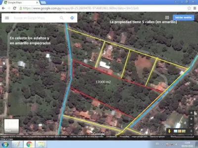 17,000m² Land for Sale in Loma Merlo, Luque
