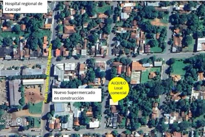 Local Comercial de 420m² en Alquiler en Caacupé
