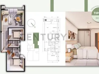 Departamento de 1 dormitorio en Venta en Mariscal Lopez, Asunción