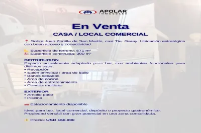 Casa de 1 dormitorio en Venta en Virgen de la Asunción, Asunción