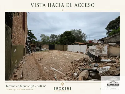 360m² Lot for Sale in Mburucuyá, Asunción