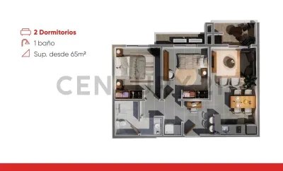 1-Bedroom Apartment for Sale in Madame Lynch, Asunción