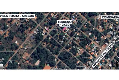 Terreno de 360m² en Venta en Areguá