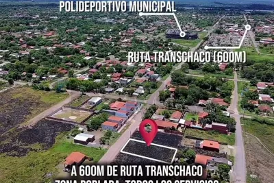 Terreno de 366m² en Venta en Pa'i Roberto, Villa Hayes