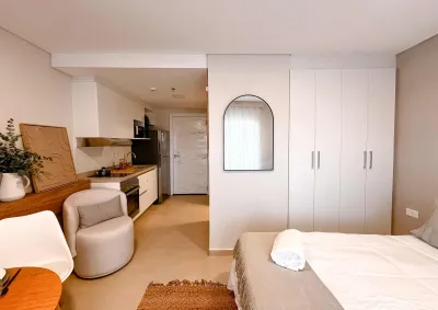 Studio Apartment in Sanmar Aurora Building, 28m², for Sale in San Jorge, Mariano Roque Alonso