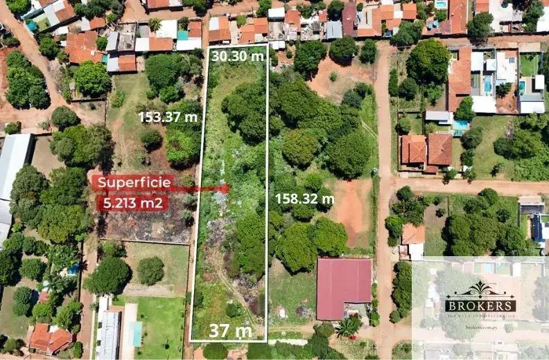 Terreno de 5,215m² en Venta en Fernando de la Mora