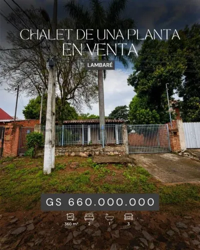 Casa de 2 dormitorios en Venta en San Roque González, Lambaré