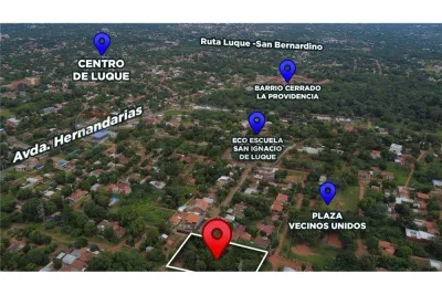Terreno de 2,814m² en Venta en Maramburé, Luque