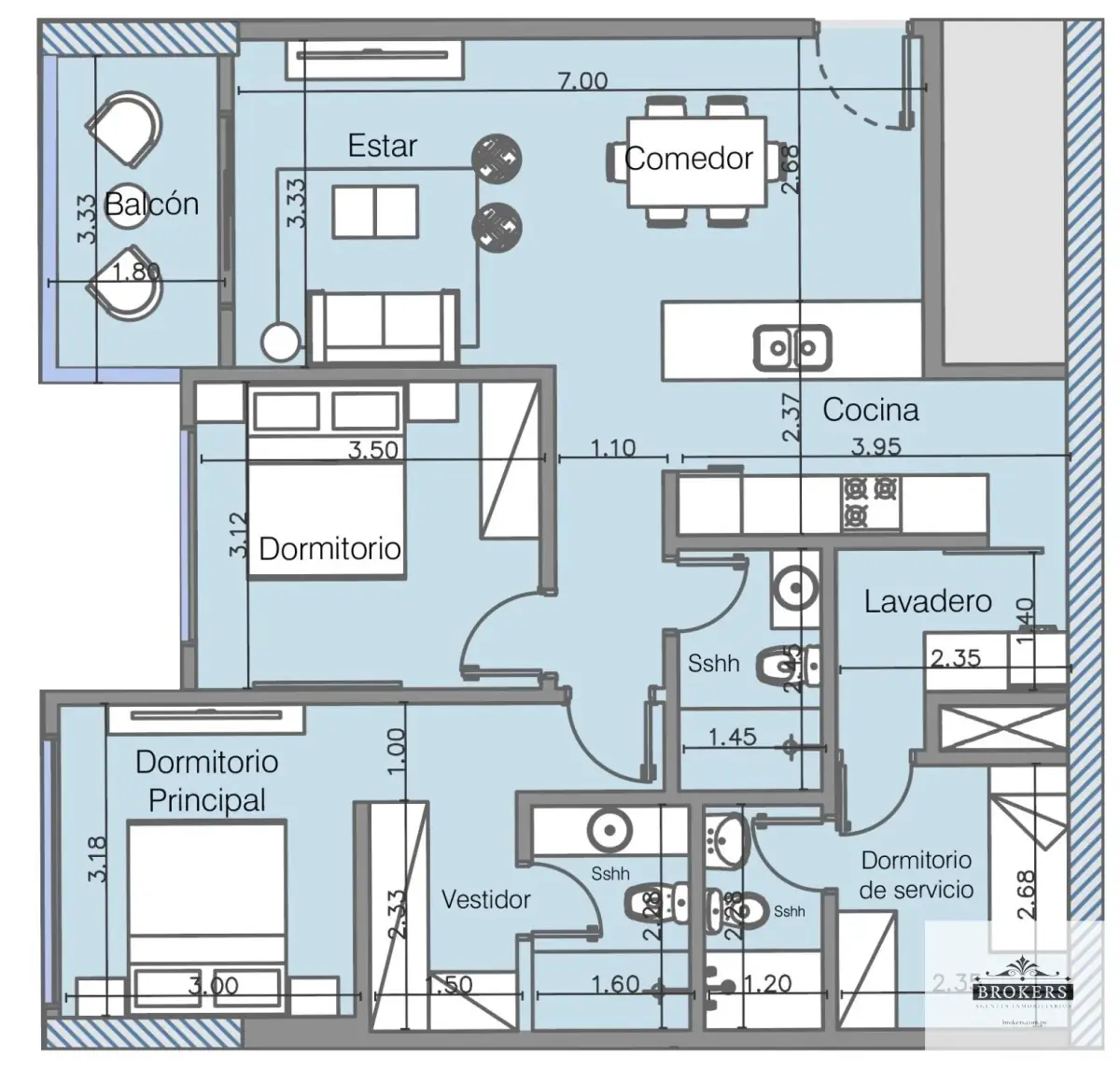 2-Bedroom Apartment for Sale in San Cristóbal, Asunción - Image 6