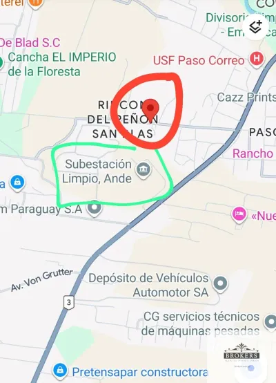 Terreno de 32,461m² en Venta en Limpio
