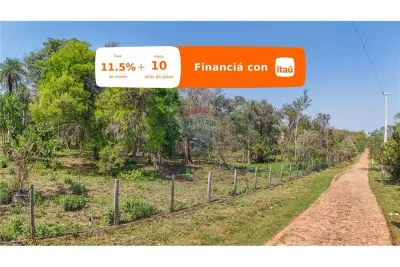 Terreno de 1,073m² en Venta en Areguá