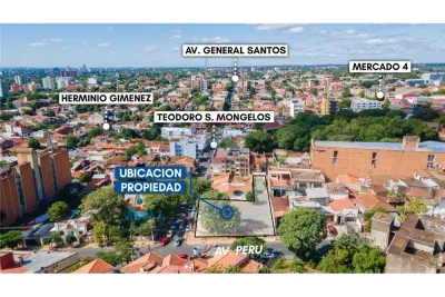 900m² Lot for Sale in Pettirossi, Asunción