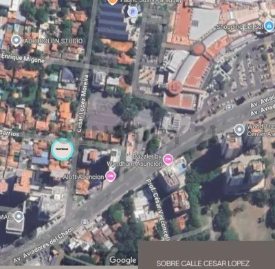 Terreno de 1,556m² en Venta en Santo Domingo, Asunción
