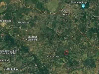 3,630m² Land for Sale in San Vicente, Caacupé