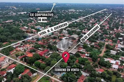 Terreno de 420m² en Venta en Villa Industrial, San Lorenzo