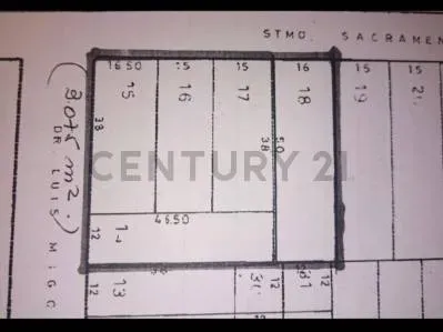 3,075m² Land for Sale in Santo Domingo, Asunción