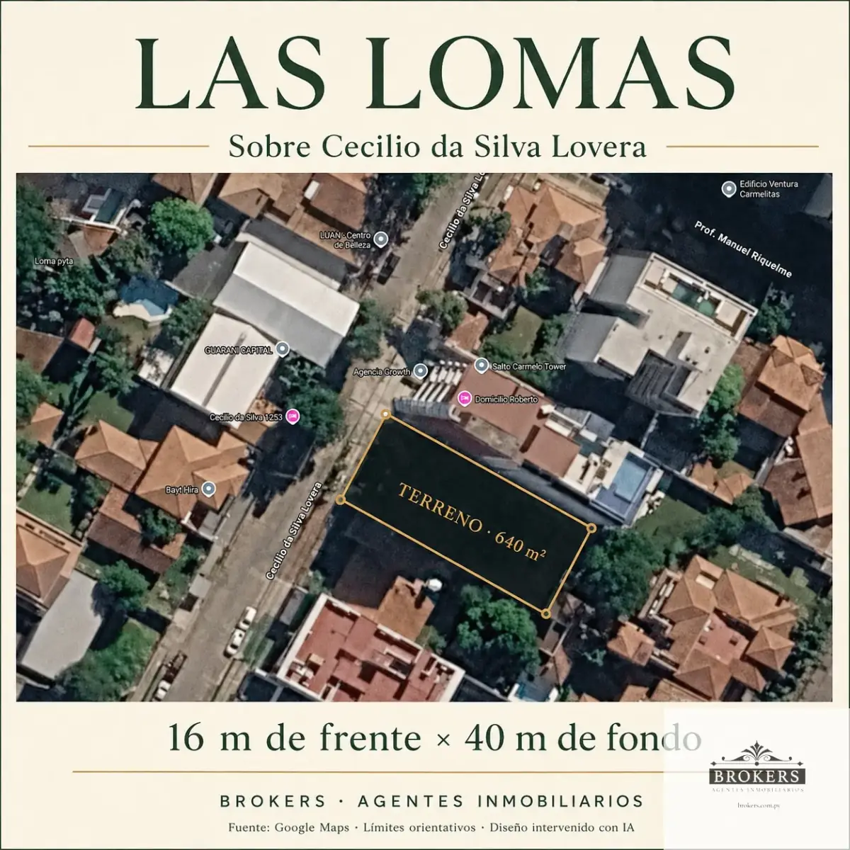 Terreno de 640m² à Venda em Las Lomas (Carmelitas), Assunção - Image 4