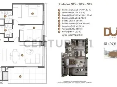 Departamento de 2 dormitorios en Venta en La Barra - Image 4