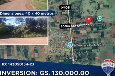 Terreno de 120.000m² à Venda em Paso Itá, Hernandarias