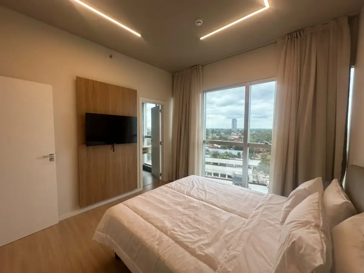 Apartamento de 2 quartos no Edifício Petra Tower, 90m², para Aluguel em Las Lomas, Assunção - Image 6