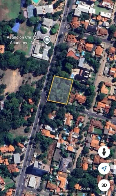 3,075m² Land for Sale in Santo Domingo, Asunción