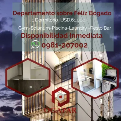 Departamento de 1 dormitorio en Venta en Mburucuyá, Asunción