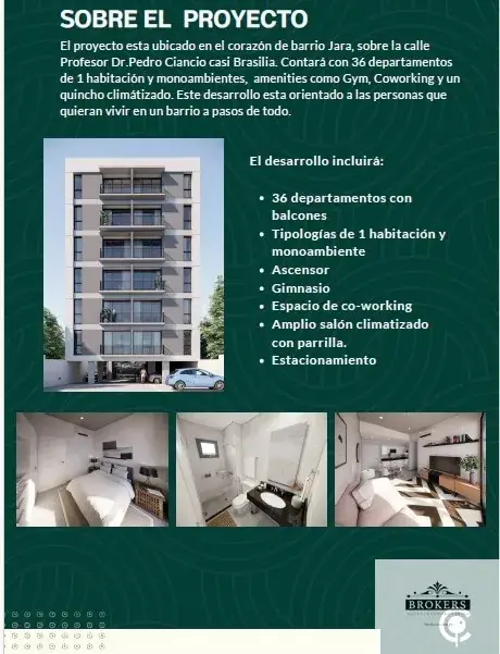1-Bedroom Apartment for Sale in Jara, Asunción - Image 3