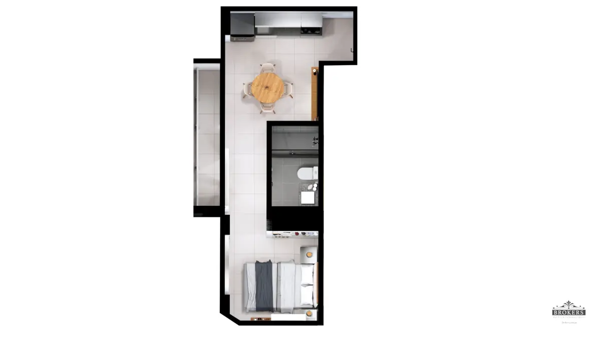 Departamento de 1 dormitorio en Venta en San Pablo, Asunción - Image 3
