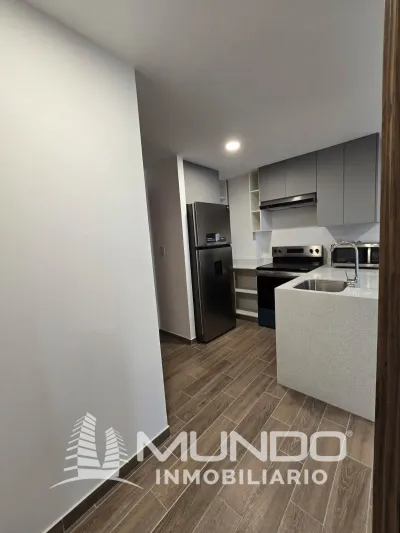 Departamento de 1 dormitorio en Parque 14, 44m², en Alquiler en Zona 14, Ciudad de Guatemala