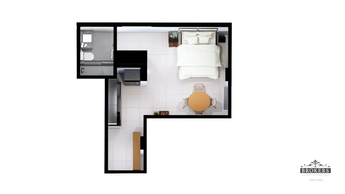 Departamento de 1 dormitorio en Venta en San Pablo, Fernando de la Mora - Image 9