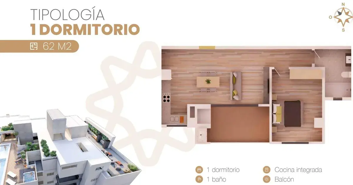 1-Bedroom Apartment for Sale in Mariscal López, Lambaré - Image 3