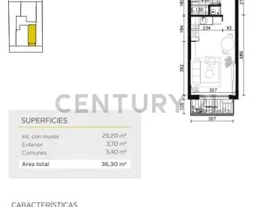 Apartamento de 1 Quarto à Venda em La Blanqueada, Montevidéu - Image 4