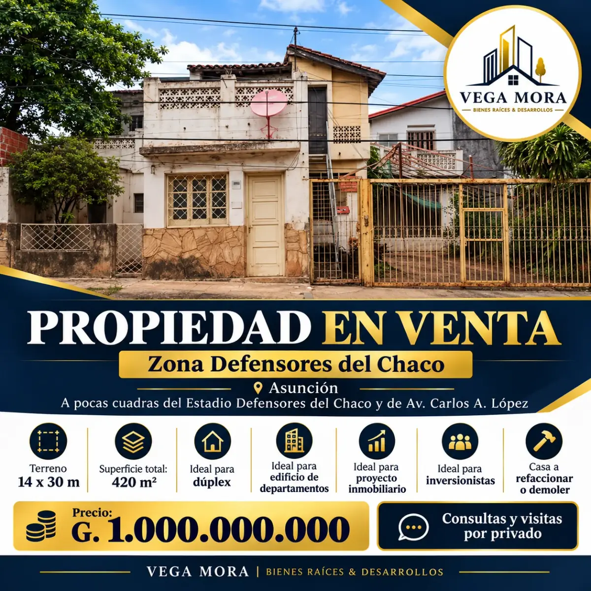 Casa en Venta en Sajonia, Asunción
