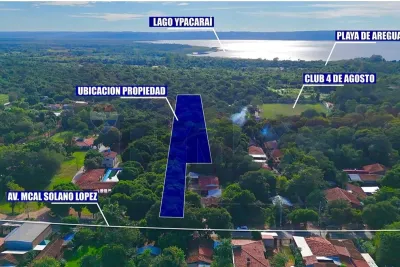 Terreno de 10,700m² en Venta en Areguá