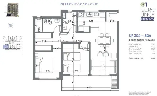Apartamento de 2 quartos à Venda em Madame Lynch, Assunção - Image 11