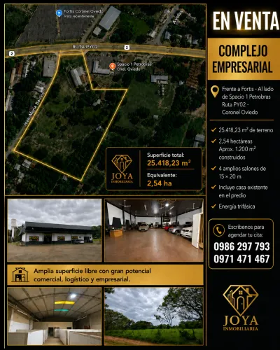 Commercial Property of 25,418m² for Sale in Coronel Oviedo