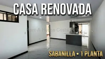 Casa de 3 dormitorios, 170m², en Alquiler en Montes de Oca, San José