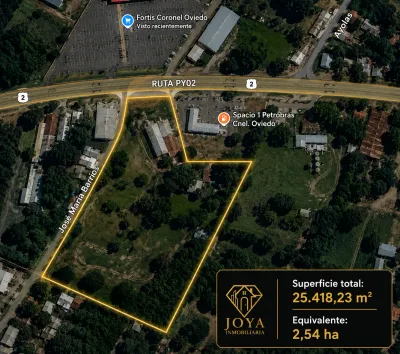 Commercial Property of 25,418m² for Sale in Coronel Oviedo