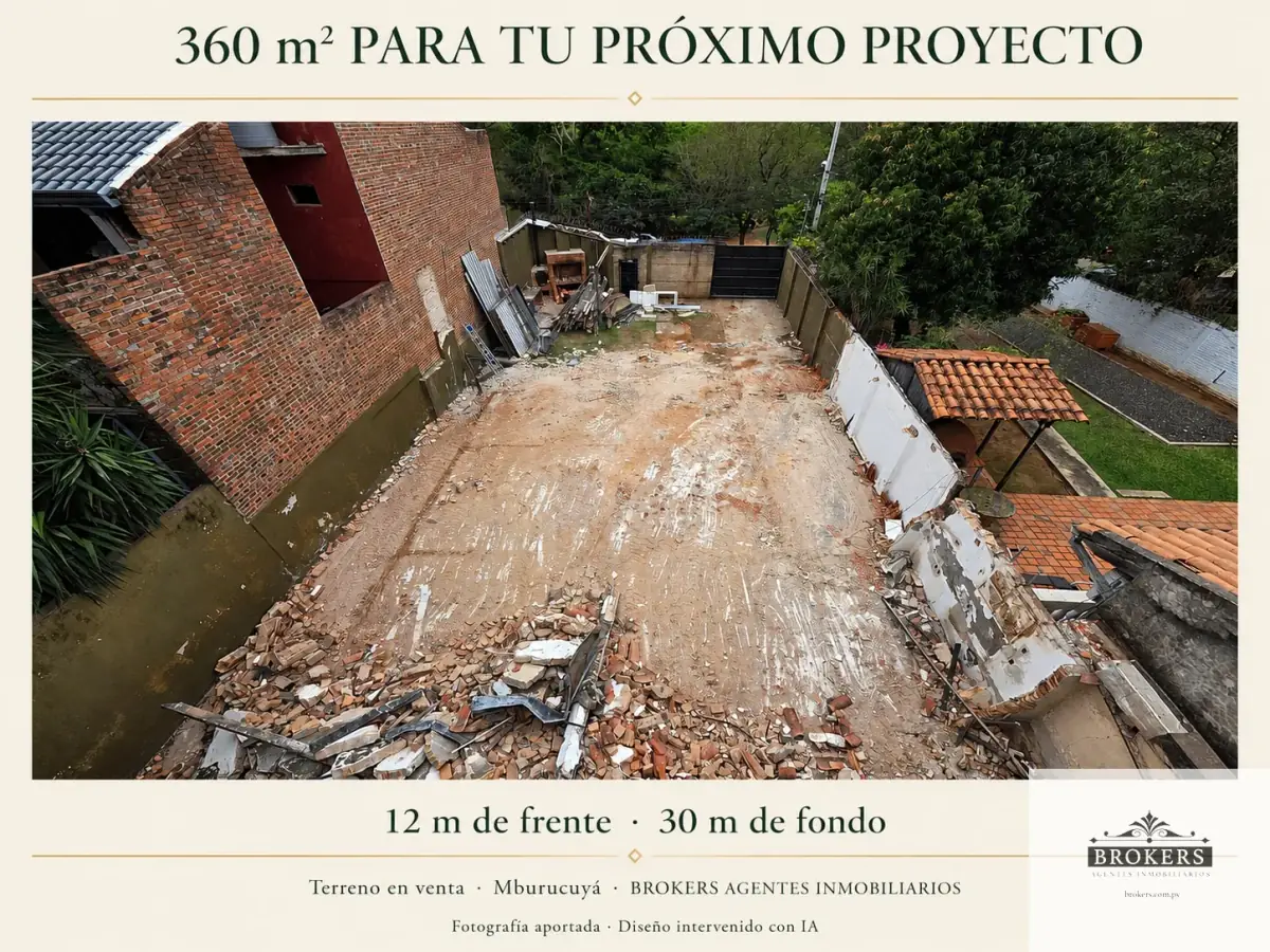 Terreno de 360m² en Venta en Mburucuyá, Asunción - Image 5