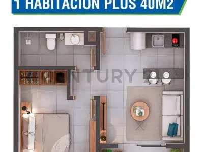 1-Bedroom Apartment for Sale in Campo Grande, Luque