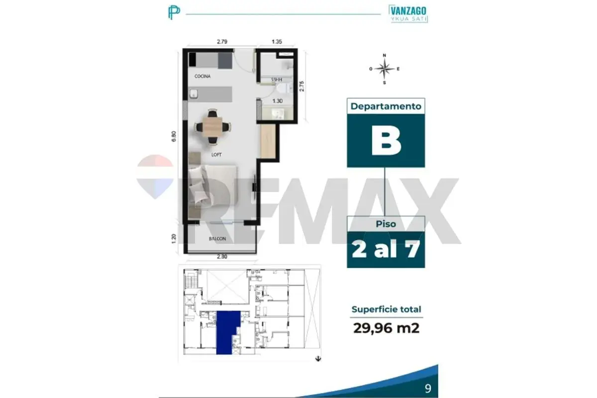 Departamento de 1 dormitorio en Venta en Ycuá Satí, Asunción - Image 6