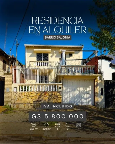 Espaço Comercial de 300m² para Aluguel em Doctor Francia, Assunção