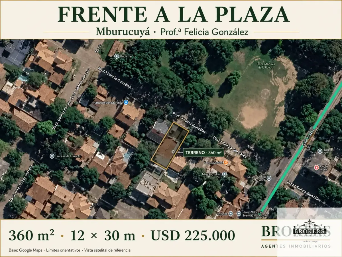 Terreno de 360m² en Venta en Mburucuyá, Asunción - Image 2