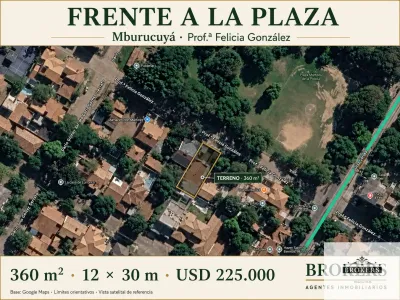 360m² Lot for Sale in Mburucuyá, Asunción