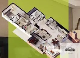 Departamento de 3 dormitorios en Venta en San Blas, Asunción