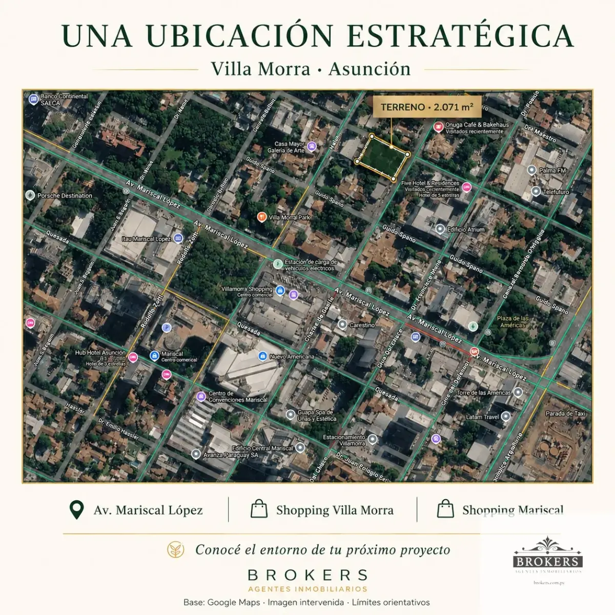 Terreno de 2,071m² en Venta en Villa Morra, Asunción - Image 5