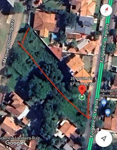 1,045m² Land for Sale in Valle Apu´a II, Lambaré